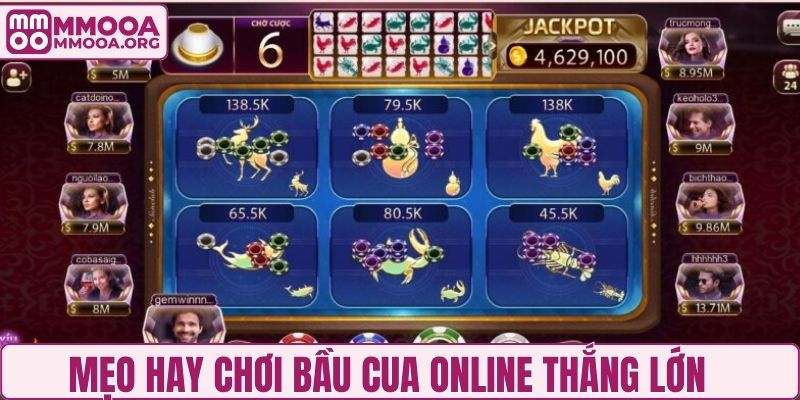 Mẹo hay chơi bầu cua online thắng lớn