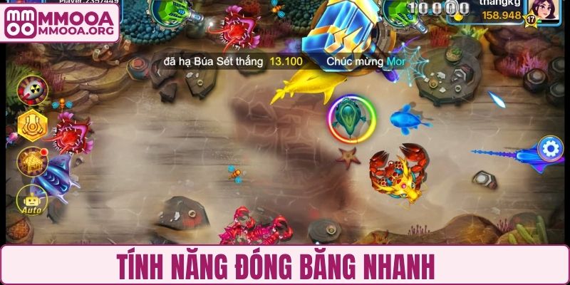 Tính năng đóng băng nhanh